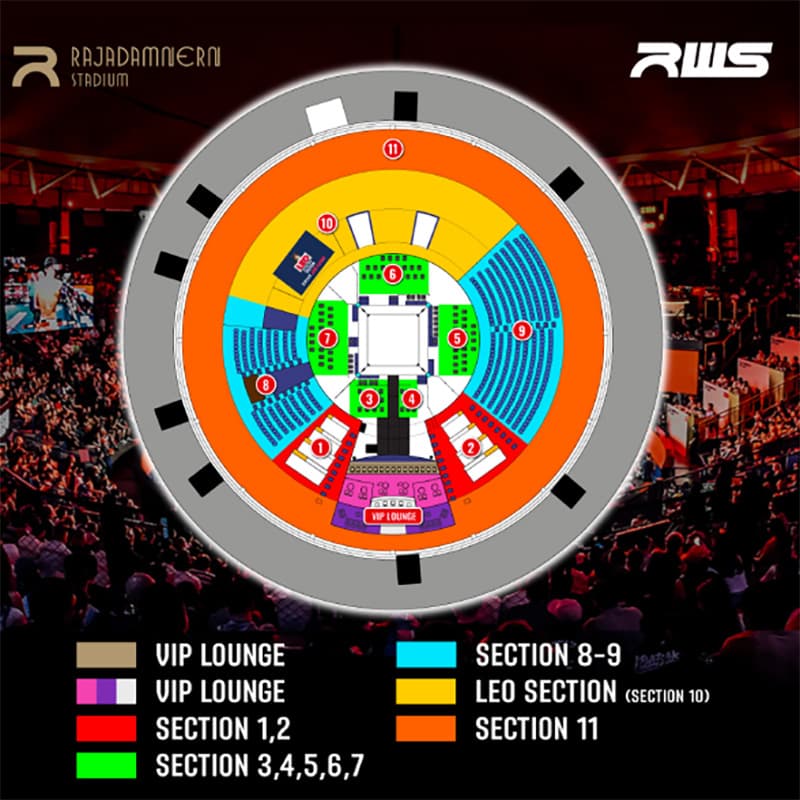 Rajadamnern Stadium - Arena